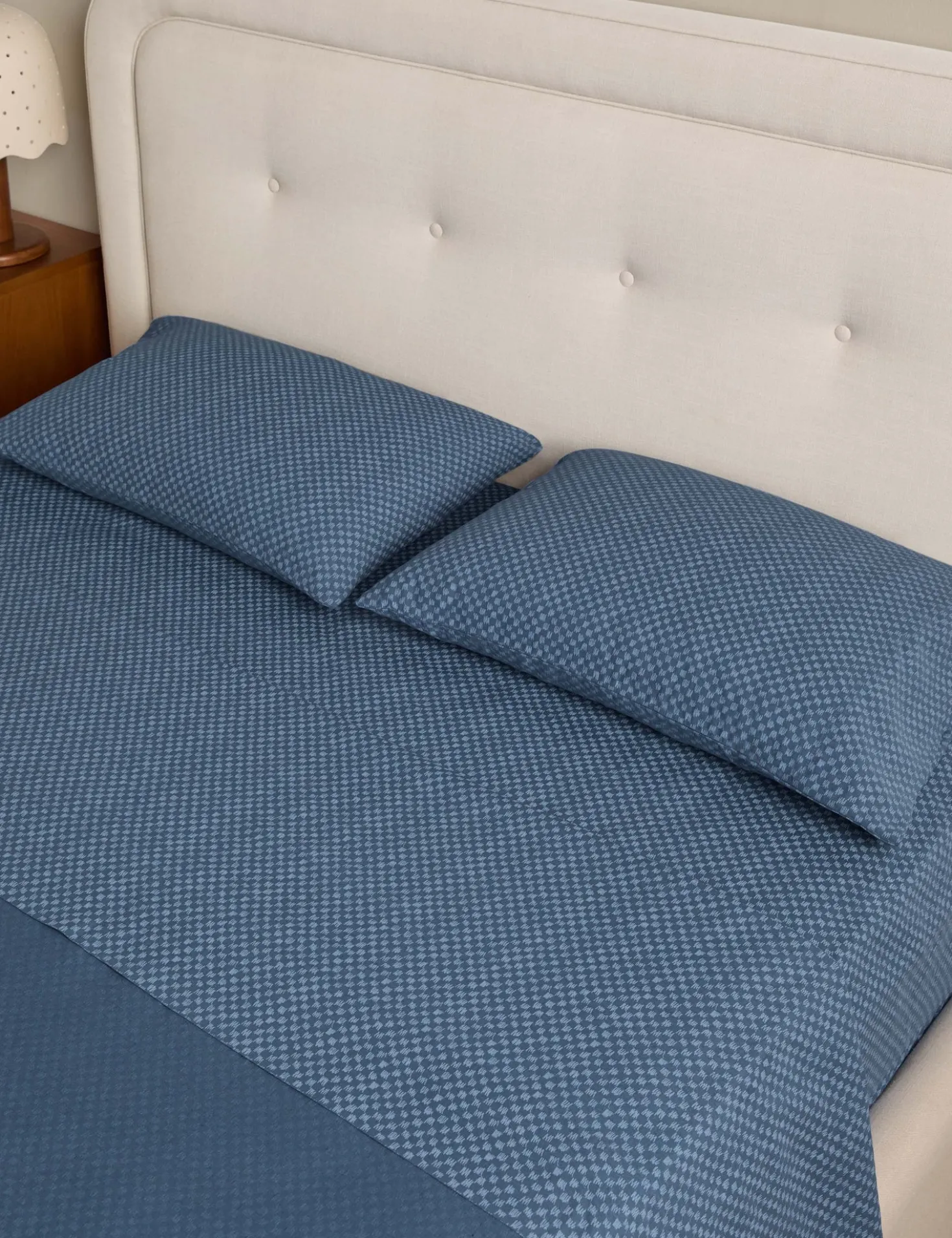 Kuvio Linen Cotton Sheet Set by Sarah Sherman Samuel