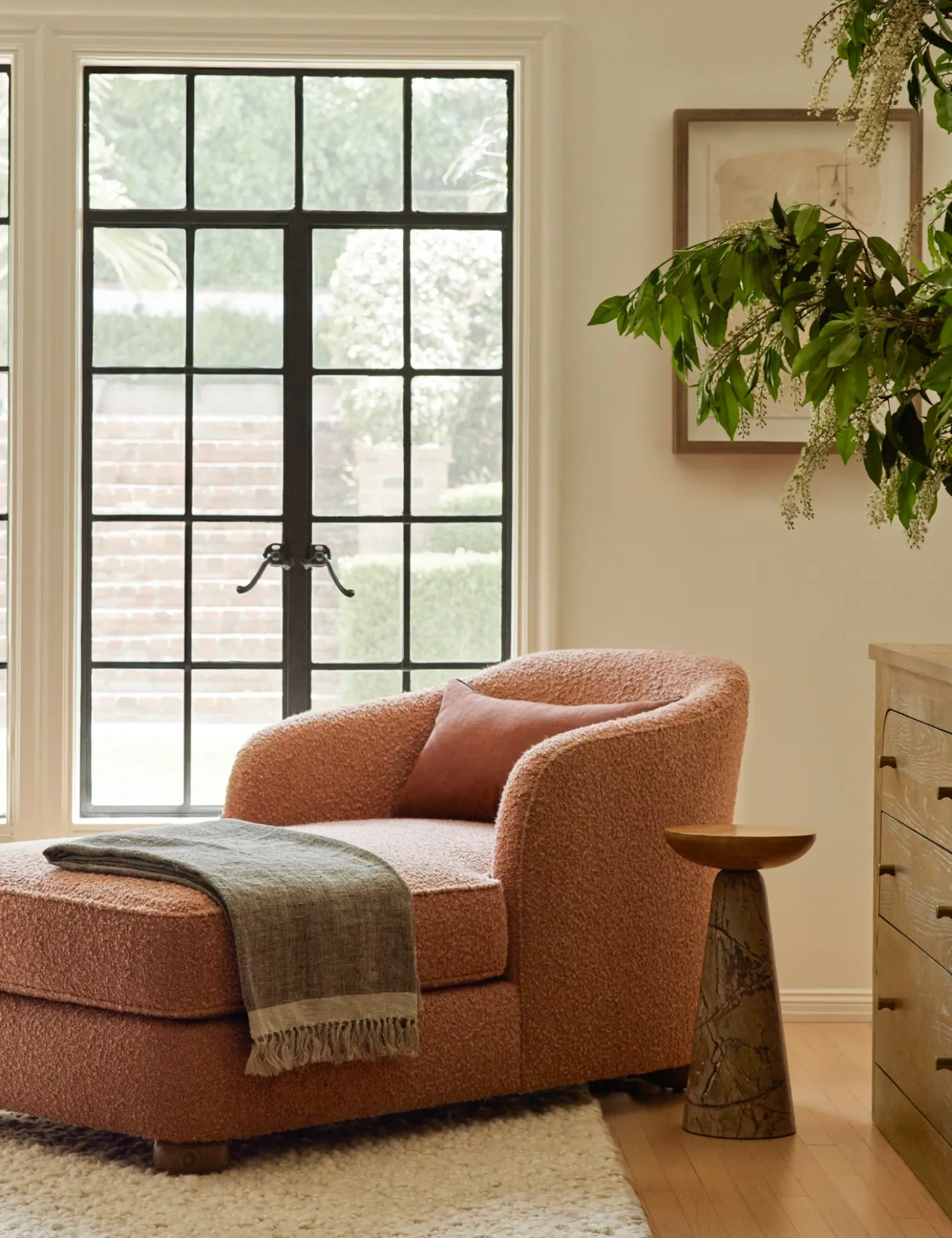 Laba Linen Silk Throw by DISC Interiors