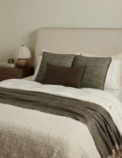 Laba Linen Silk Throw by DISC Interiors