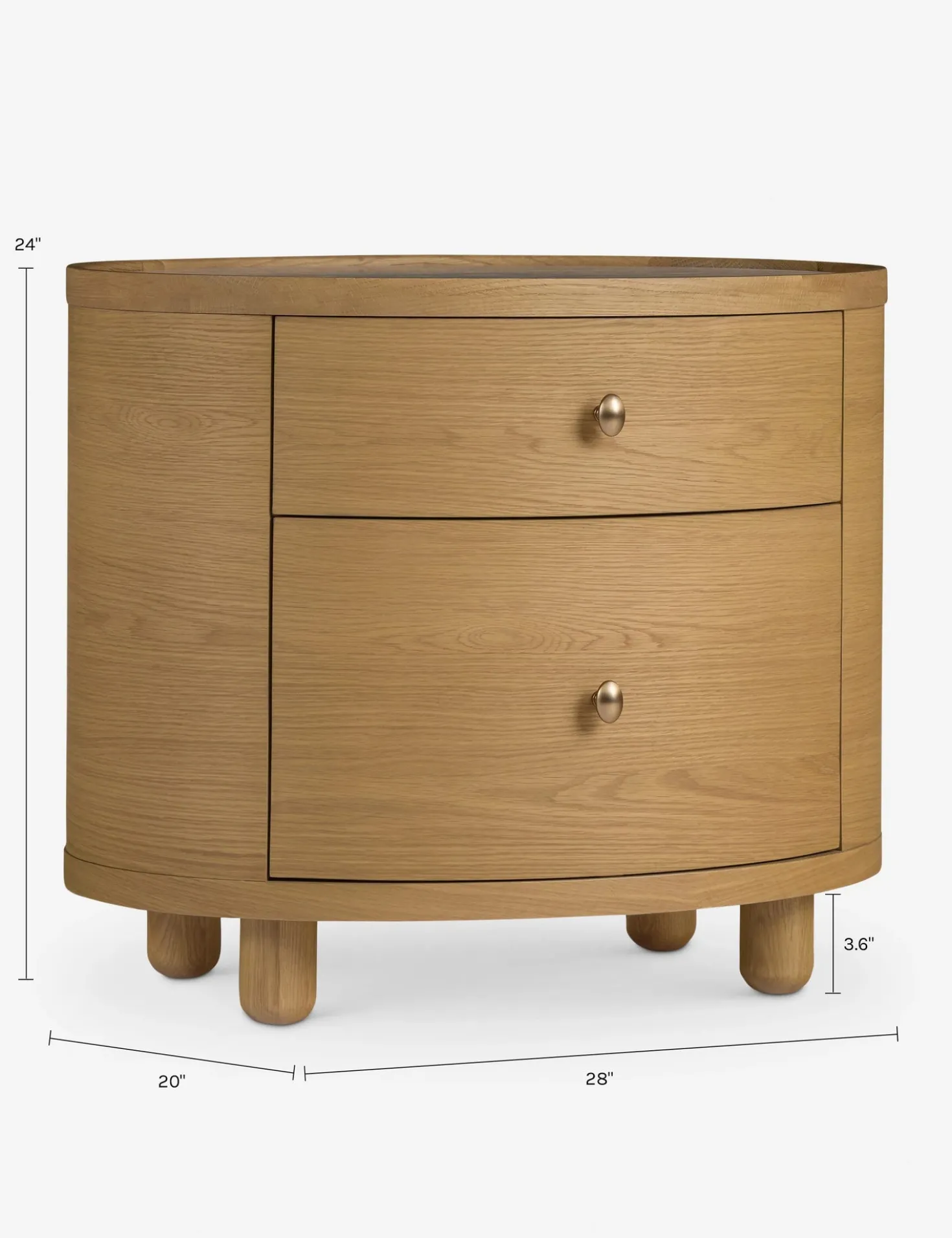 Laguna Side Table by Button Atelier x Co.House Designs