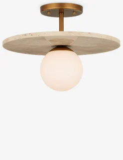 Lamphere Semi-Flush Mount Light