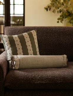 Lanie Linen Bolster Pillow by Sarah Sherman Samuel