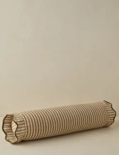 Lanie Linen Bolster Pillow by Sarah Sherman Samuel