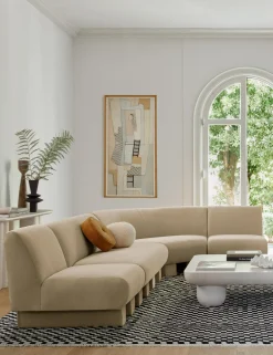 Lena Modular Sectional Sofa by Sarah Sherman Samuel