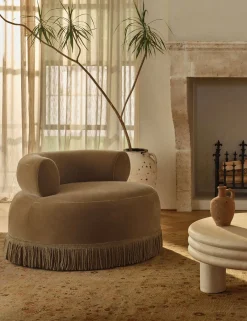 Lenny Swivel Chair by Button Atelier x Co.House Designs