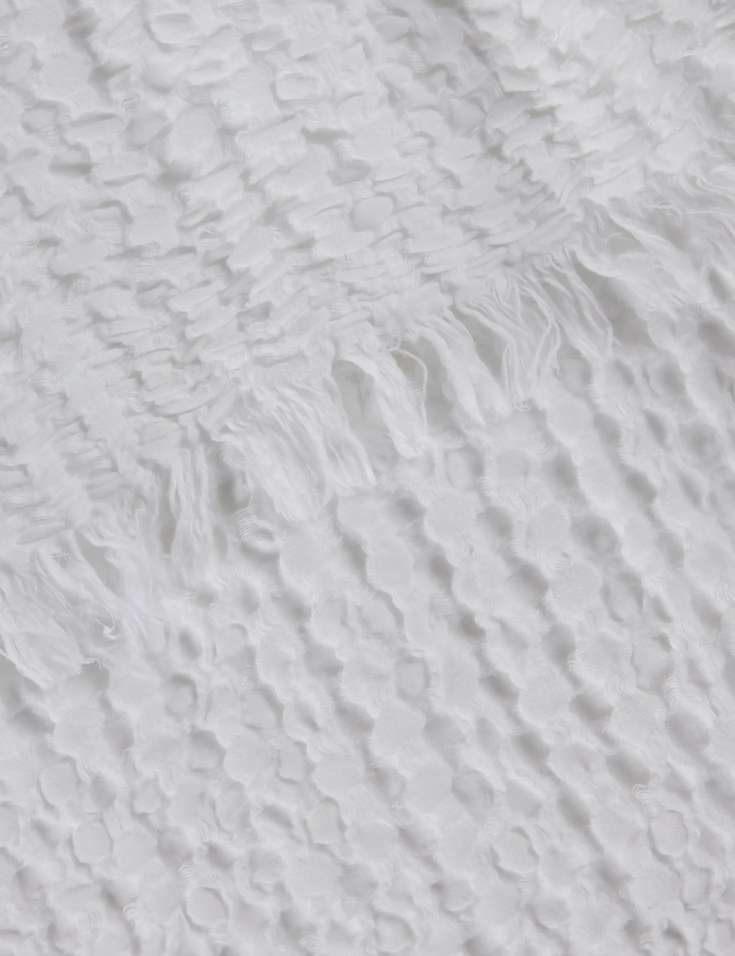 Lenora Textured Cotton Linen Blanket