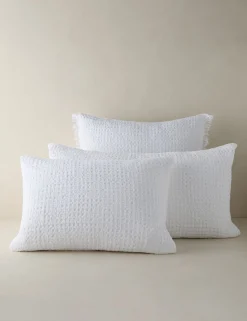 Lenora Textured Cotton Linen Sham