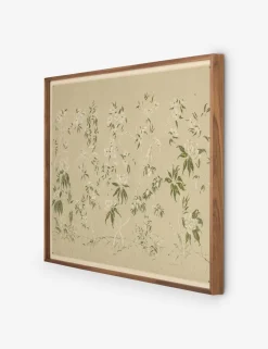 Linen Chinoiserie Wall Art by Laurel-Dawn Latshaw