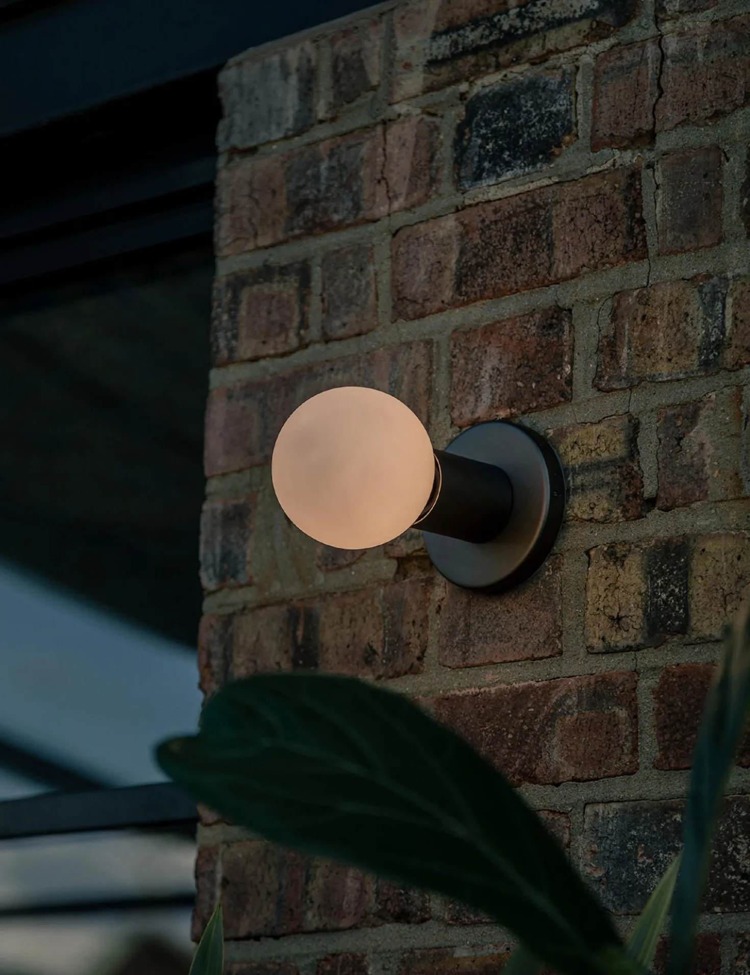 Lochan Outdoor Sconce with Sphere III by Tala