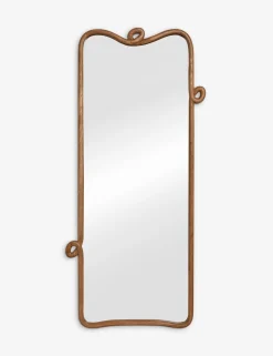 Looped Wood Full Length Mirror by Sarah Sherman Samuel