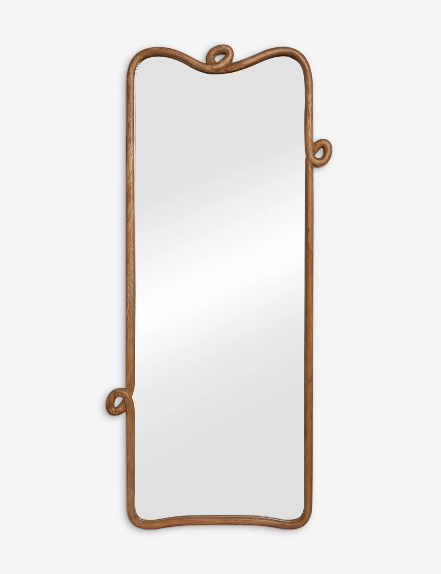 Looped Wood Full Length Mirror by Sarah Sherman Samuel