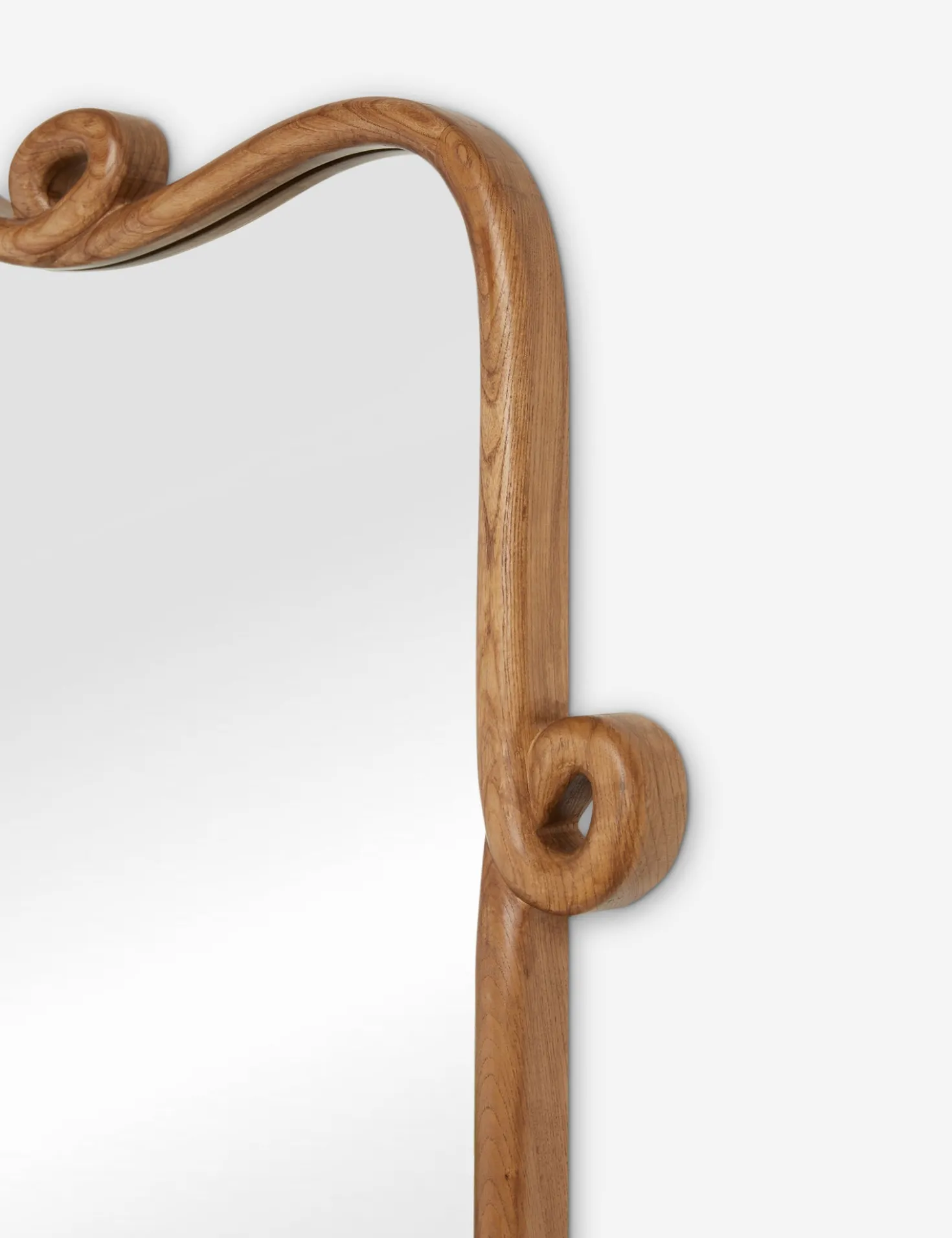 Looped Wood Full Length Mirror by Sarah Sherman Samuel