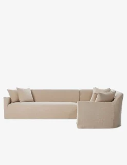 Lowell Slipcover Sectional Sofa by Amber Lewis x Four Hands