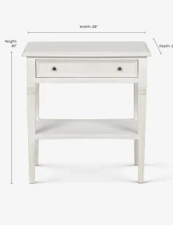 Luna 1 Drawer Nightstand