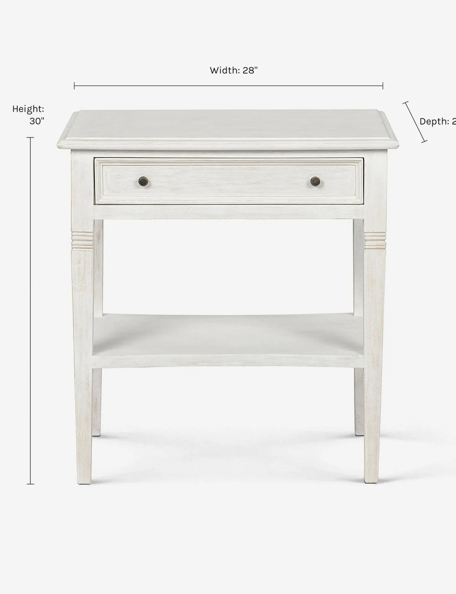 Luna 1 Drawer Nightstand