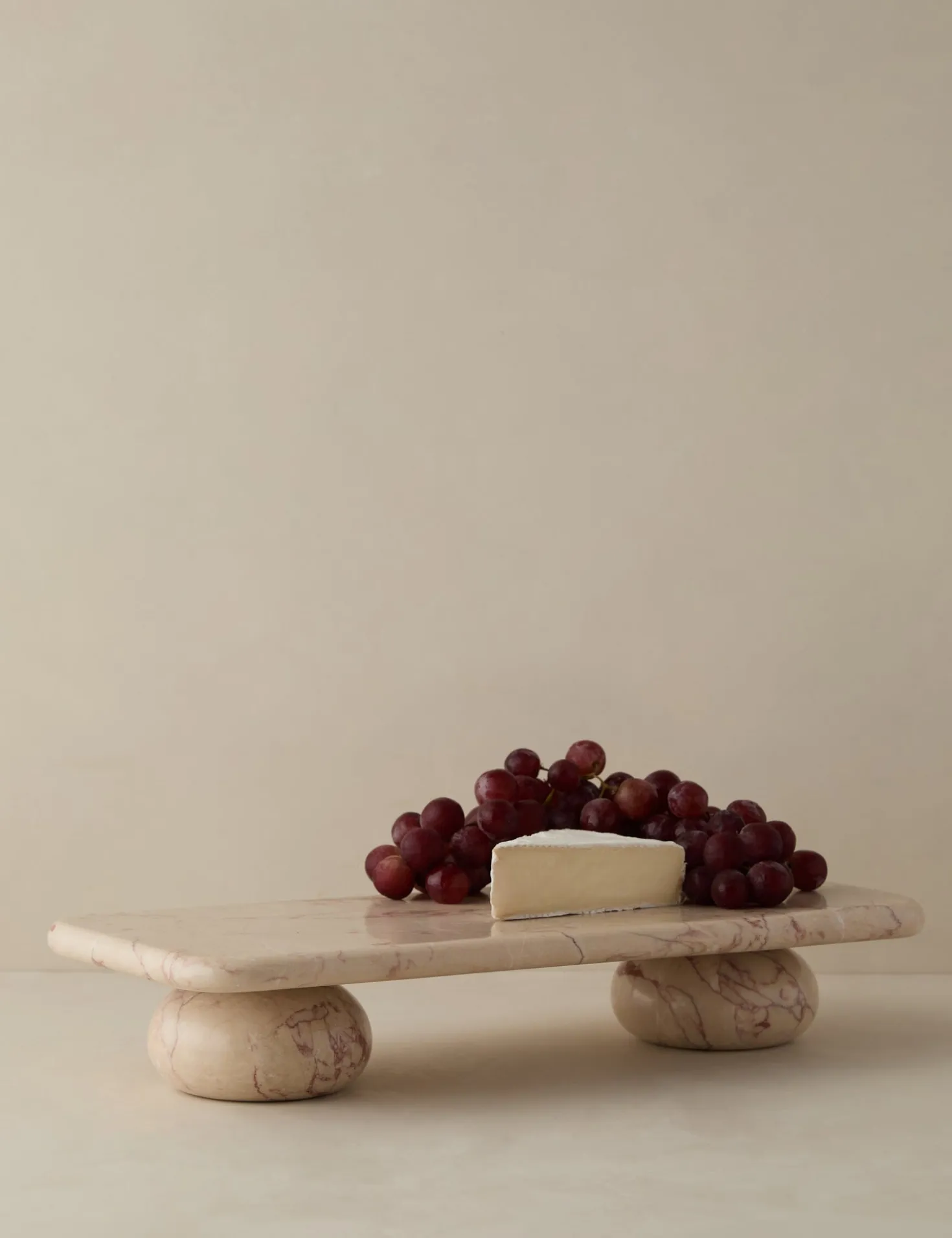 Lusine Rectangular Marble Serving Stand
