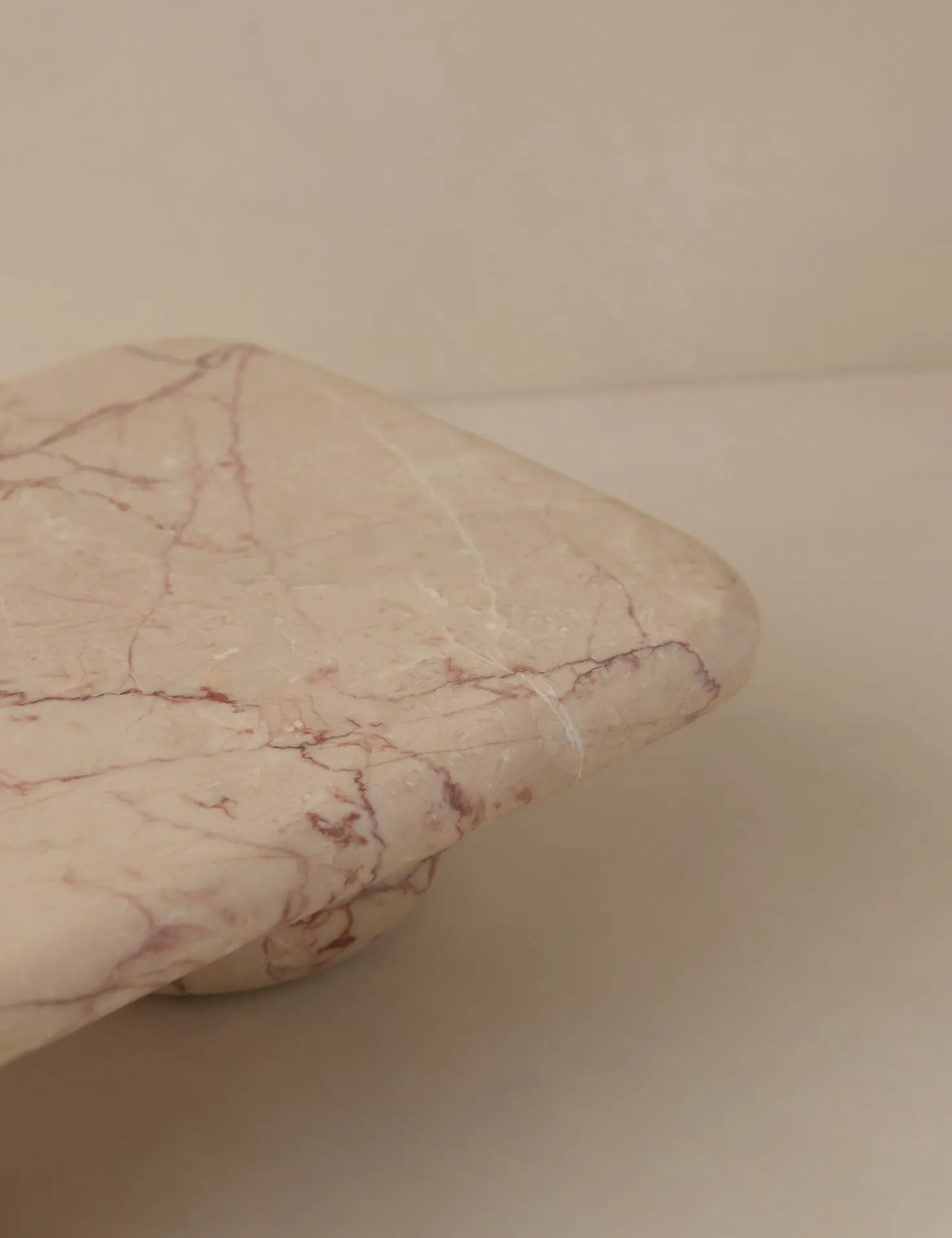 Lusine Rectangular Marble Serving Stand
