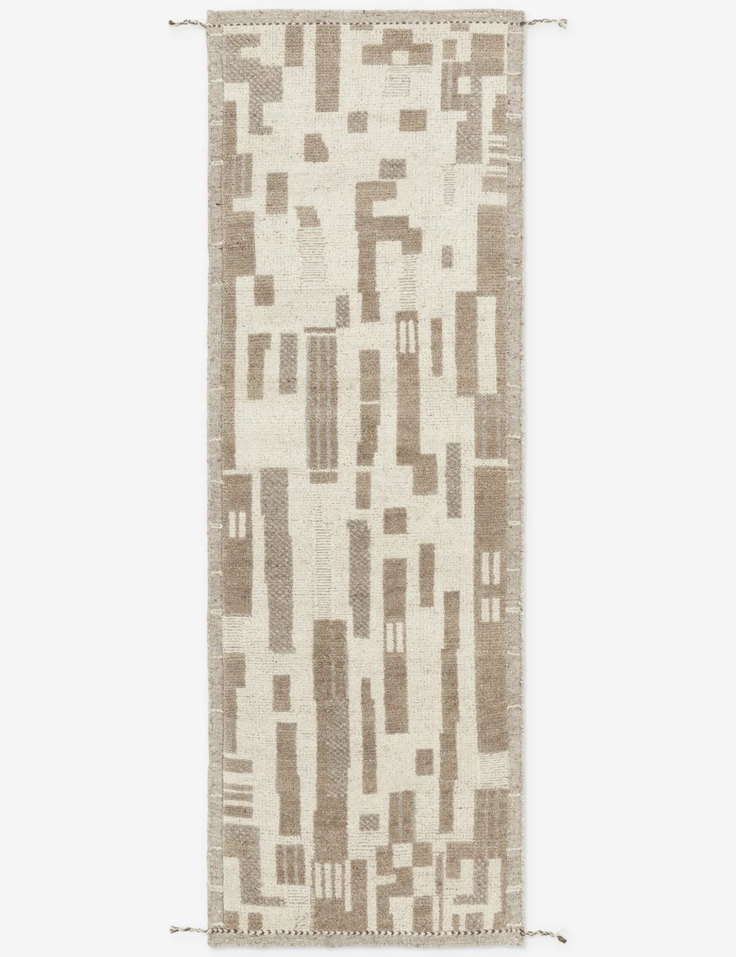 Lyons Moroccan-Style Hand-Knotted Wool Rug