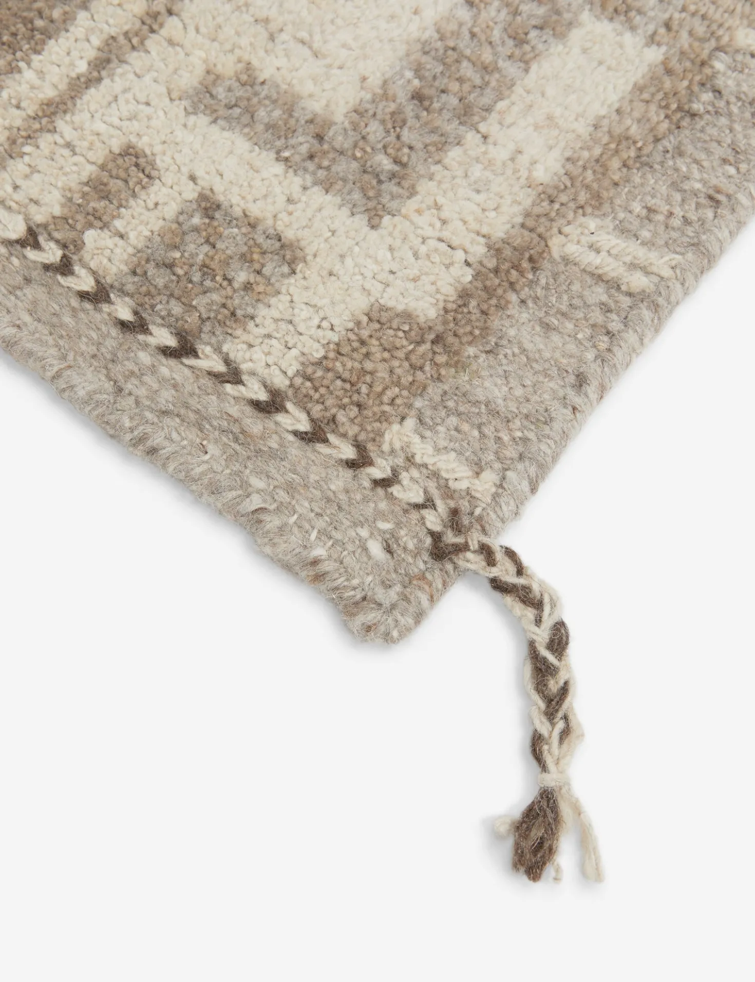 Lyons Moroccan-Style Hand-Knotted Wool Rug