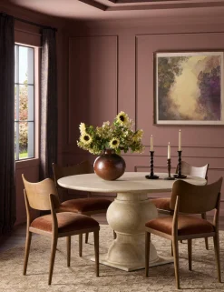 Macalaster Round Dining Table by Amber Lewis x Four Hands