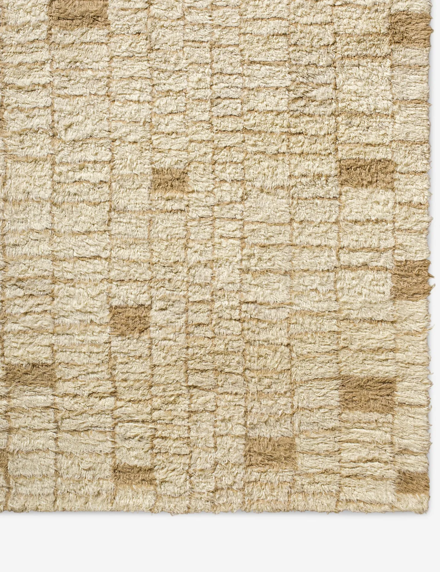 Madrazo Moroccan Style Hand-Tufted Wool Rug