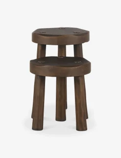 Maha Accent Stool (Set of 2) by Amber Lewis x Four Hands