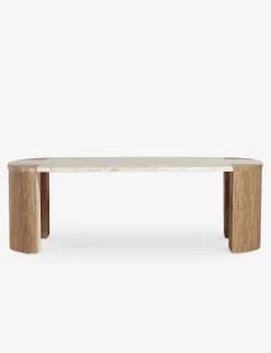 Mahoe Oval Coffee Table by Carly Cushnie