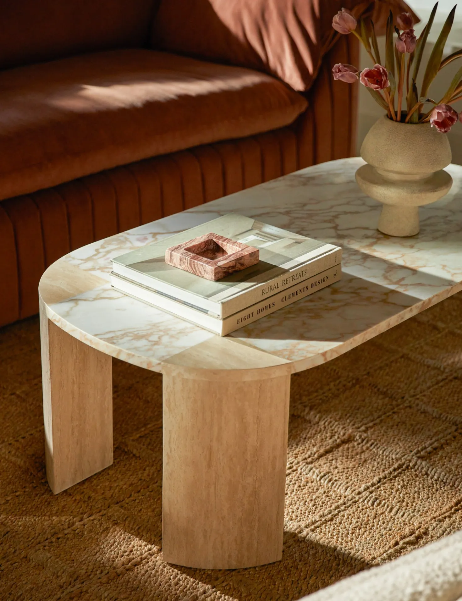 Mahoe Oval Coffee Table by Carly Cushnie