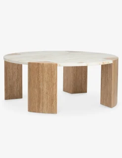 Mahoe Round Coffee Table by Carly Cushnie