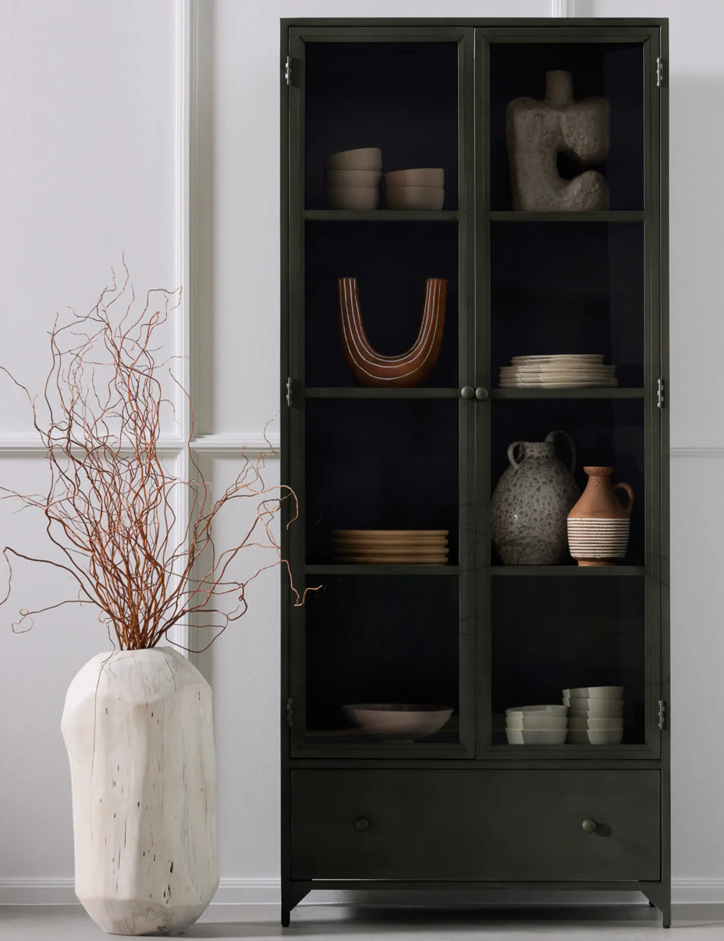 Malcom Curio Cabinet