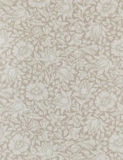 Mallow Cotton / Linen Blend Fabric by Morris & Co.
