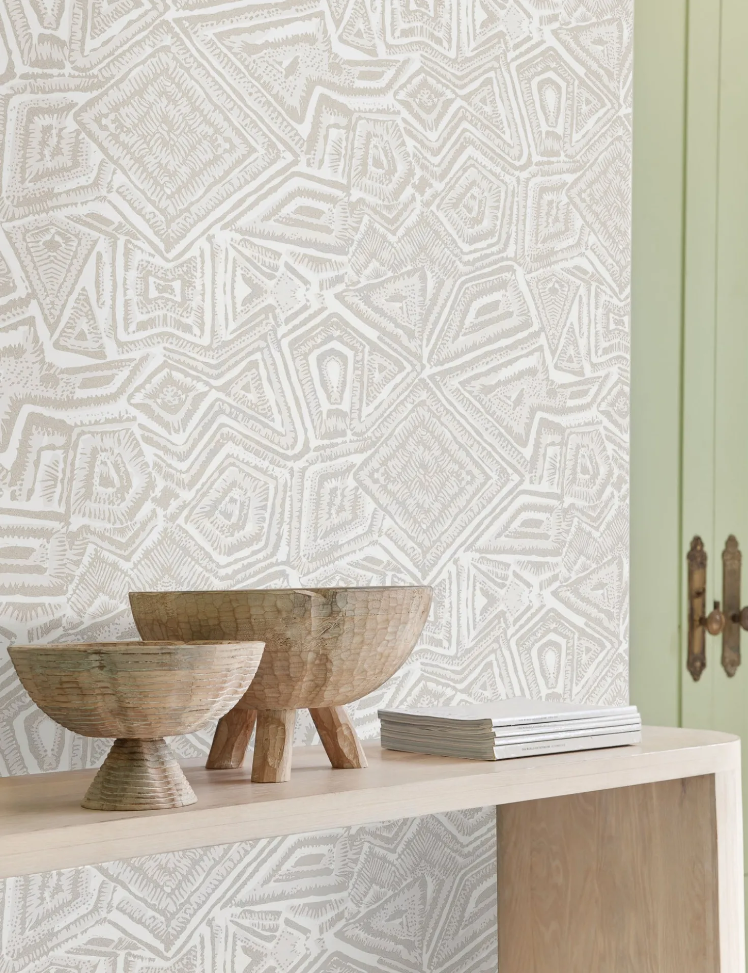 Malou Wallpaper by Malene Barnett
