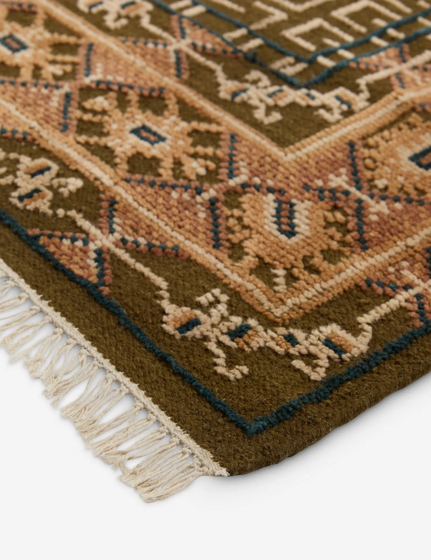 Manca Hand-Knotted Wool Rug