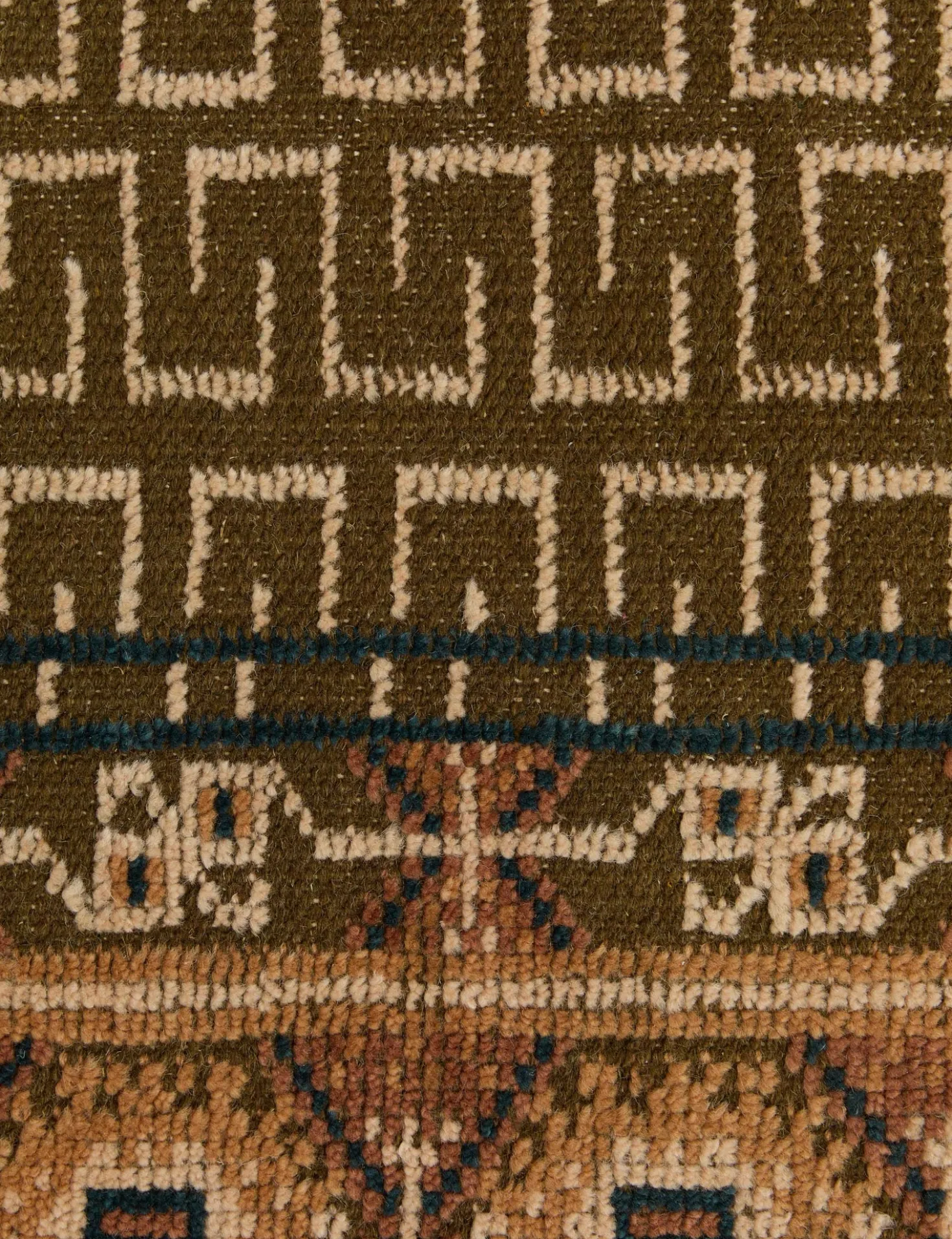 Manca Hand-Knotted Wool Rug