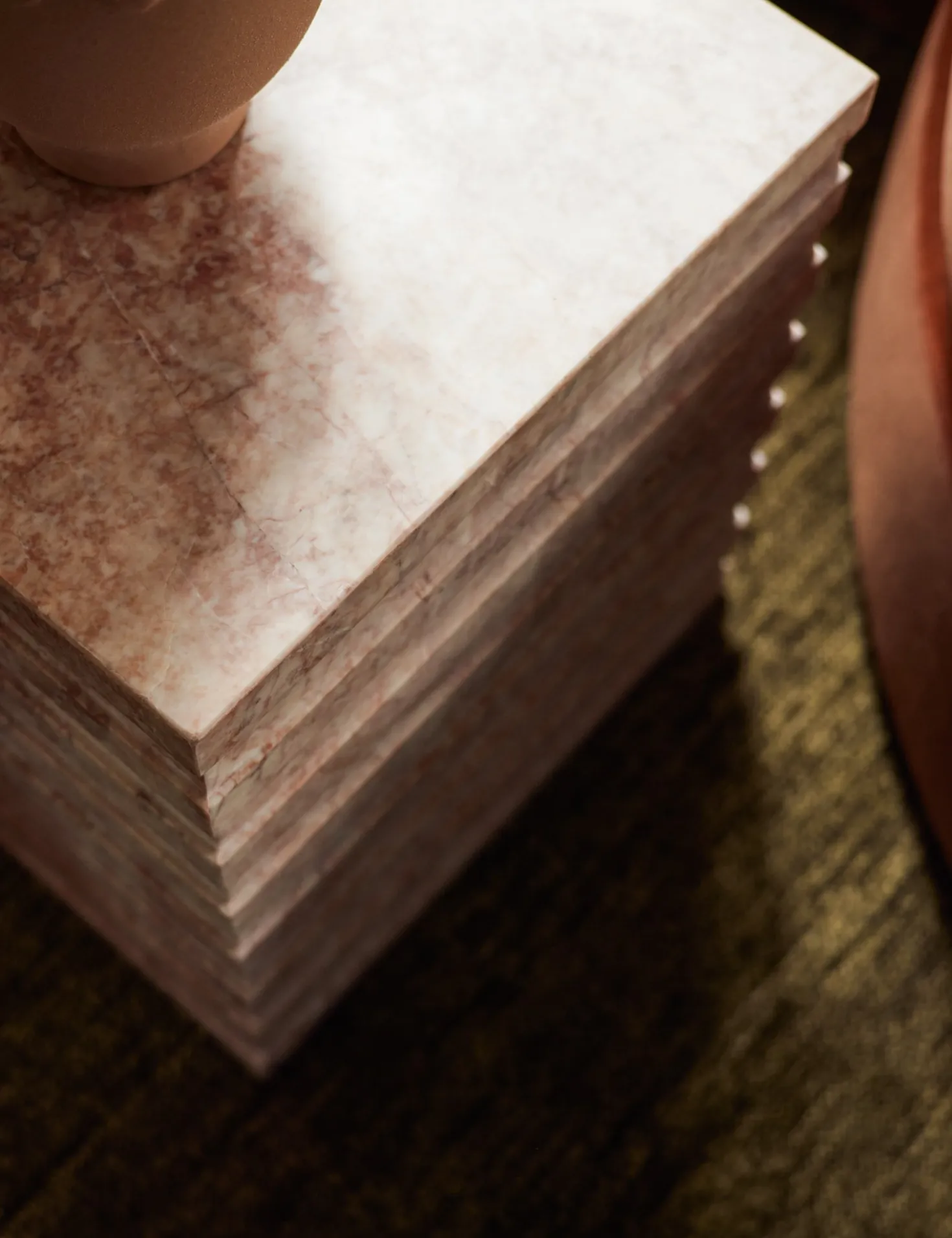 Mardi Marble Side Table