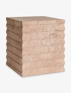 Mardi Marble Side Table