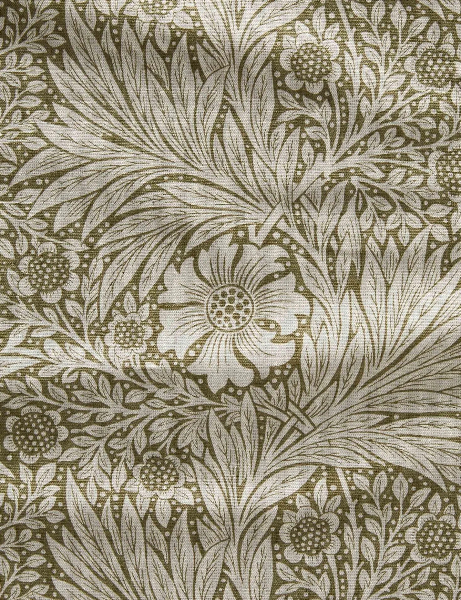 Marigold Linen Blend Fabric by Morris & Co.