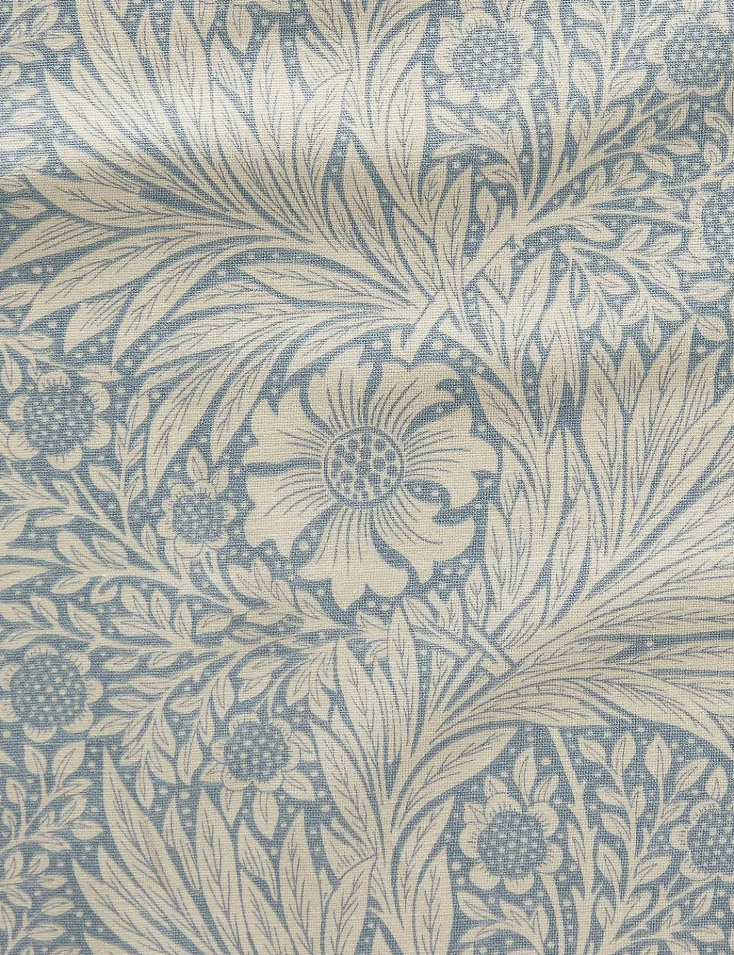 Marigold Linen Blend Fabric by Morris & Co.