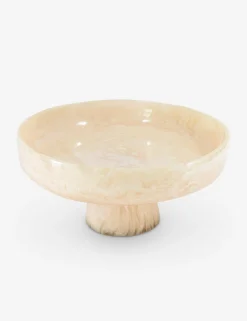 Marika Resin Pedestal Bowl