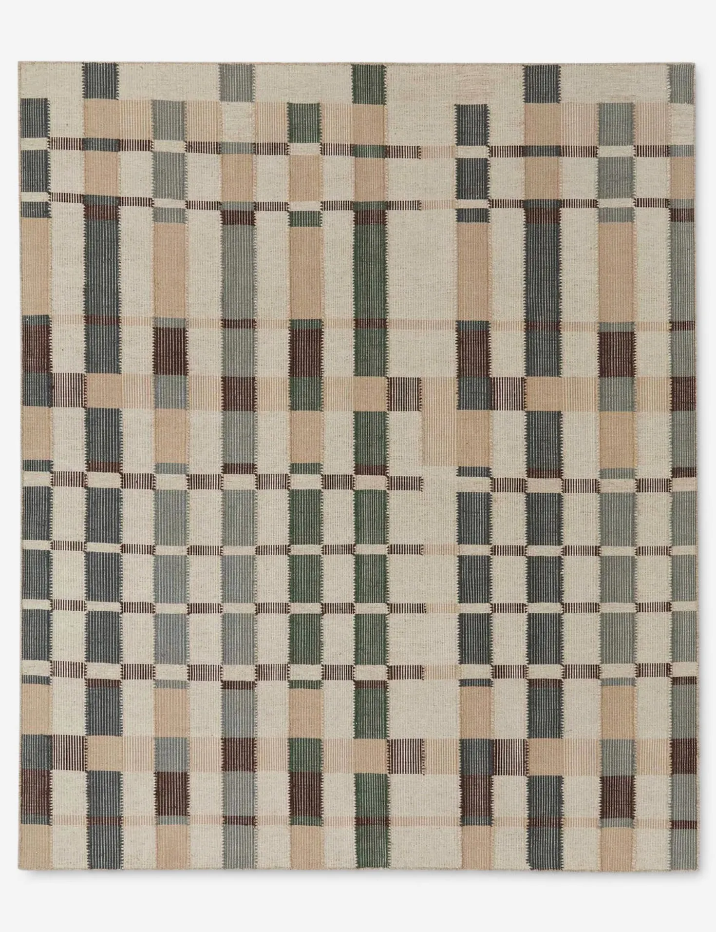 Marli Flatweave Wool Rug by Nina Freudenberger