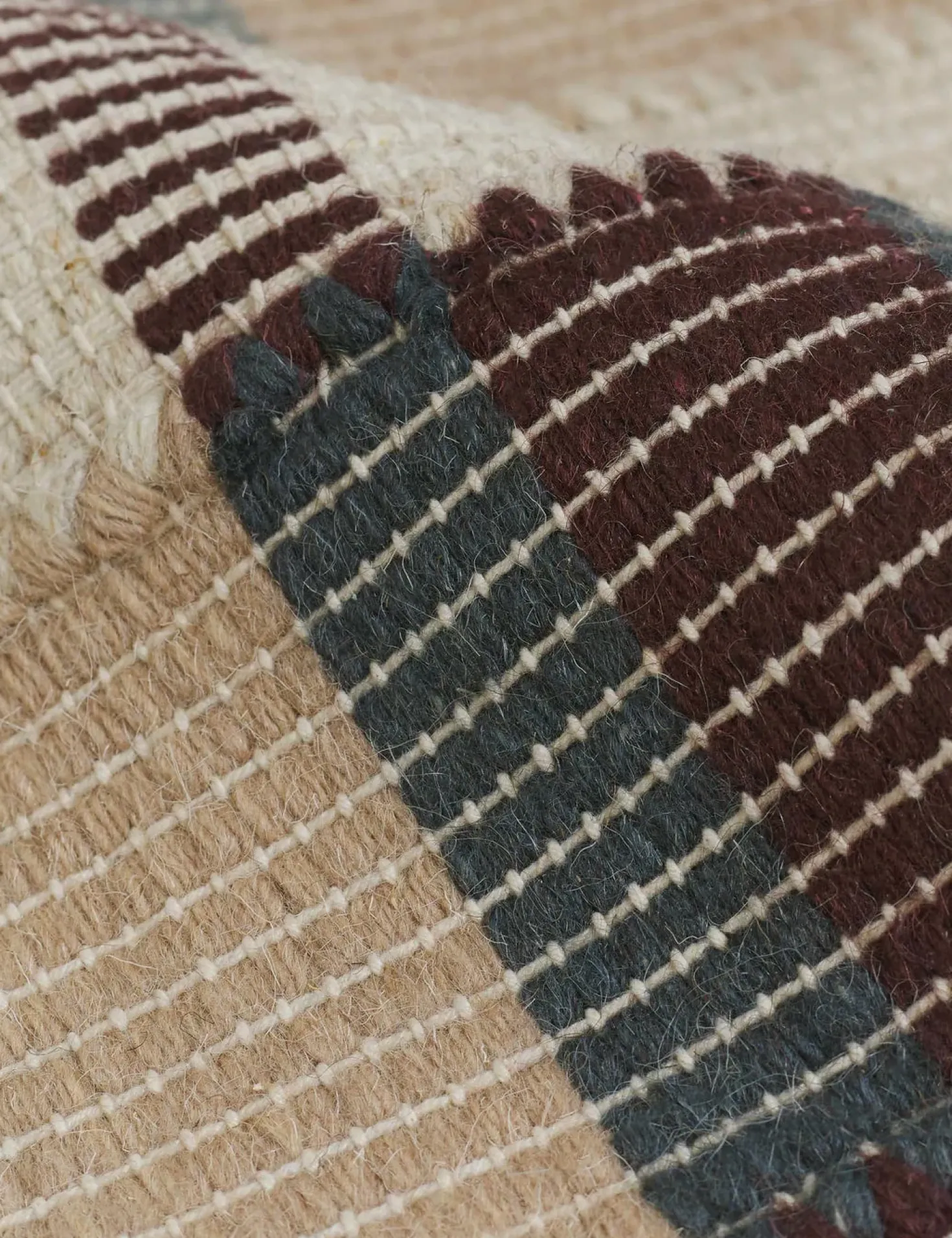 Marli Flatweave Wool Rug by Nina Freudenberger