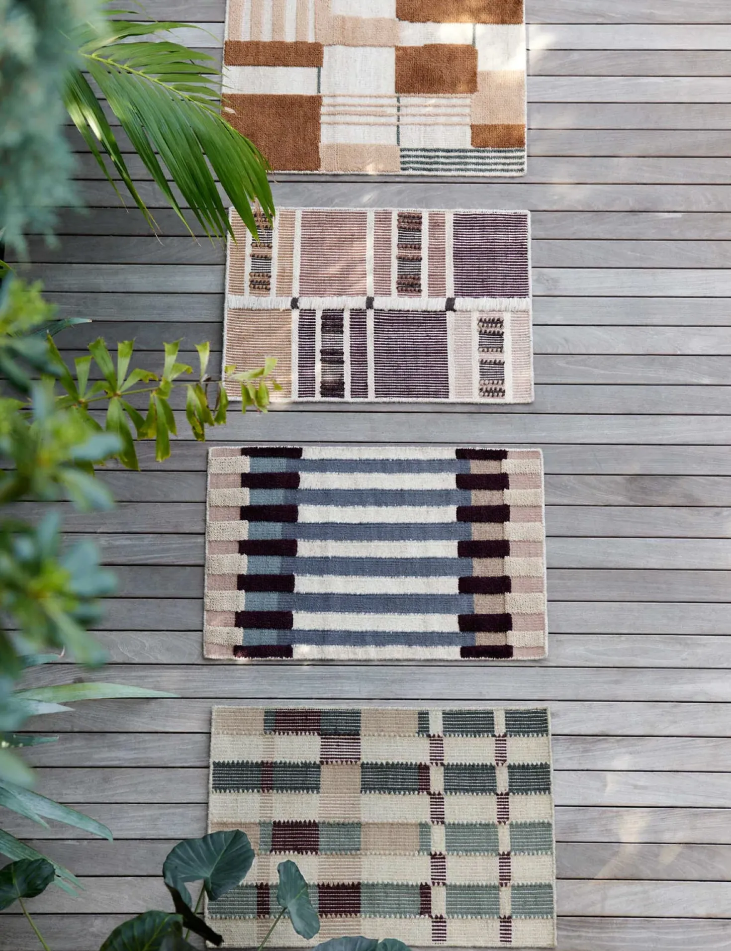 Marli Flatweave Wool Rug by Nina Freudenberger