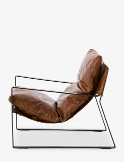 Marlyne Leather Accent Chair