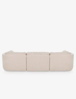 Marona Modular 4-Piece Chaise Sectional Sofa