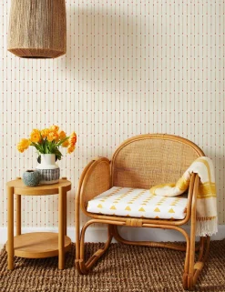 Matchstick Grasscloth Wallpaper