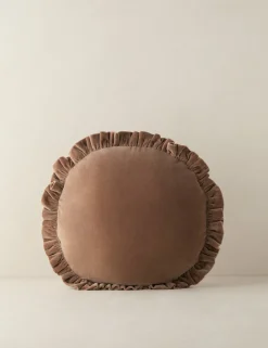 Mauree Velvet Round Pillow