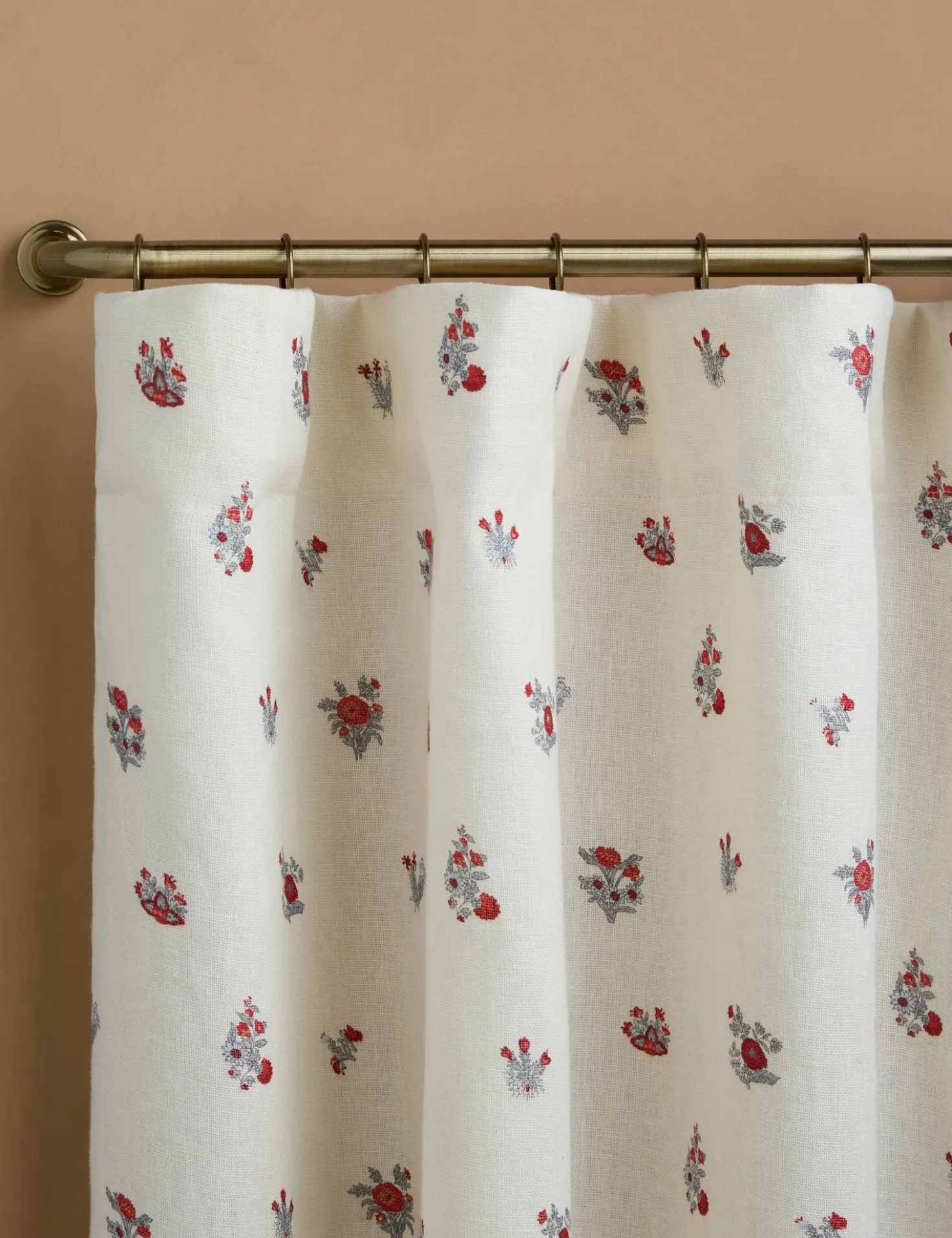 Mayfair Linen Curtain Panel by Heidi Caillier