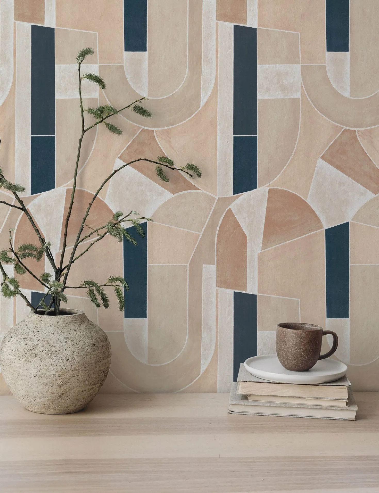 Meet Me in Peru Textured Peel + Stick Wallpaper by Jeremiah Brent