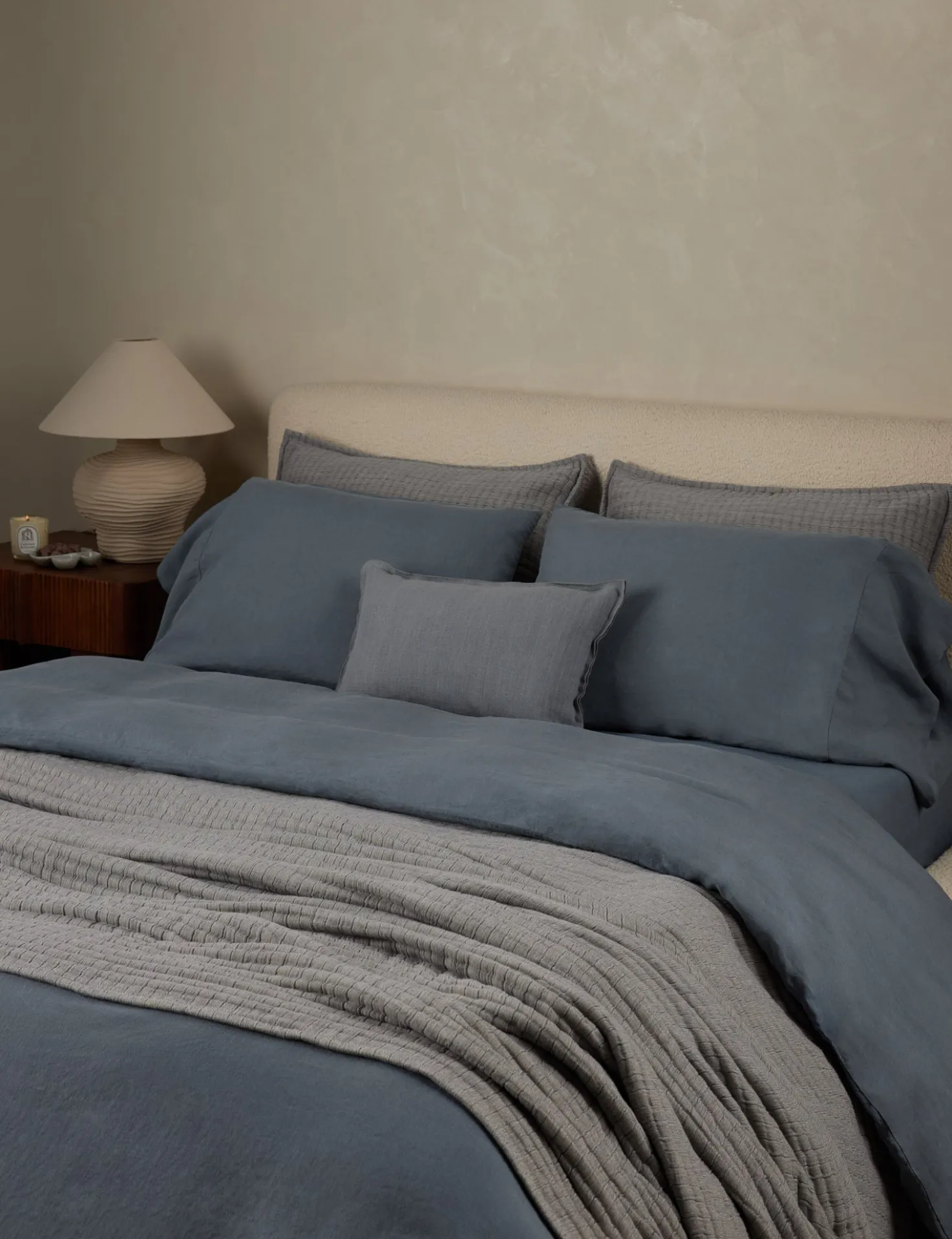 Melia European Flax Linen® Duvet Cover