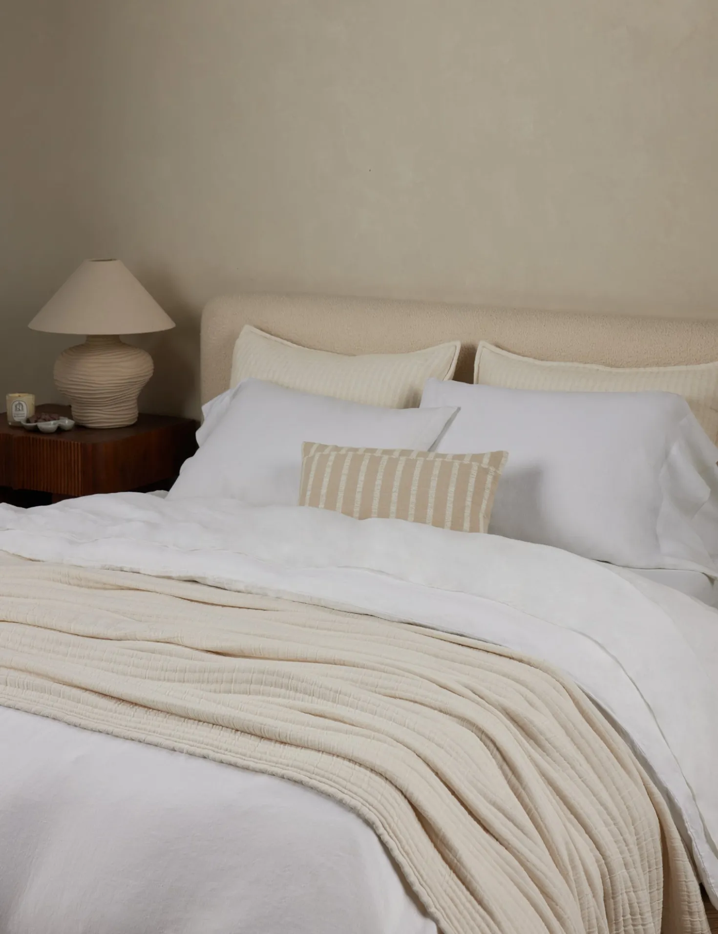 Melia European Flax Linen® Duvet Cover